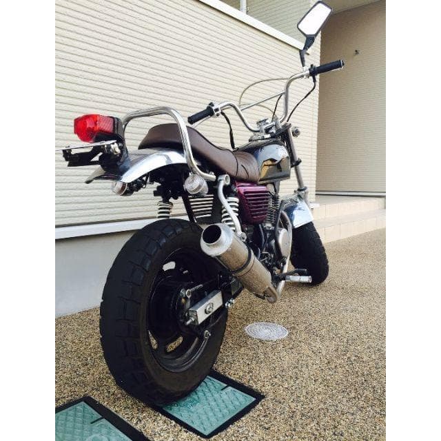 新品　エイプ50　100 ツインサスアダプター 塗装有　ＫＢＣ製 Ｗサス