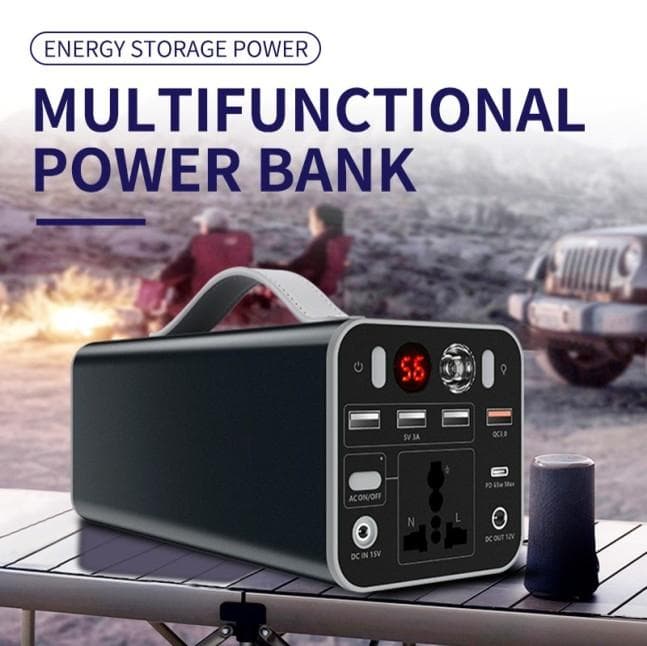 【最新モデル・PSE確認済】ポータブル電源 166Wh USBPD ハンドル付き