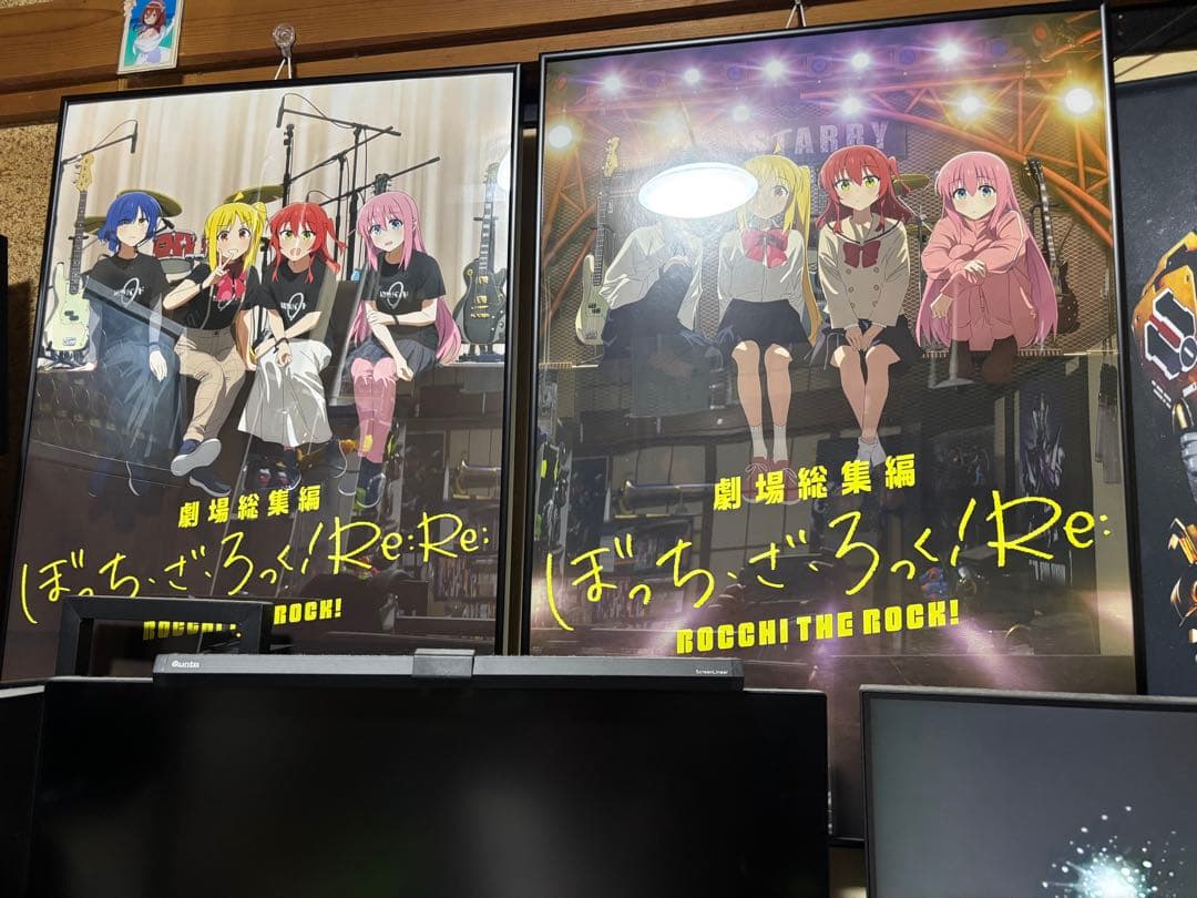 説明文必読 ぼっち・ざ・ろっく！複製B2ポスターセット3種