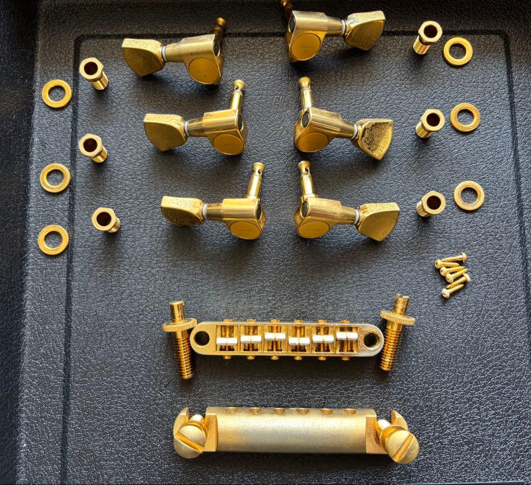 Gibson・GOTOH ・Tokaiのブリッジ・ペグ・ピックアップ等セット販売