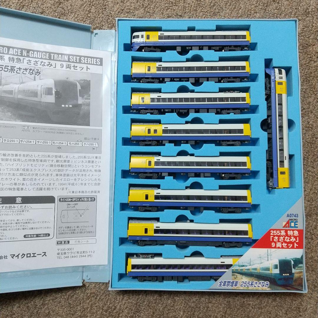 255系 特急さざなみ 9両セット マイクロエース