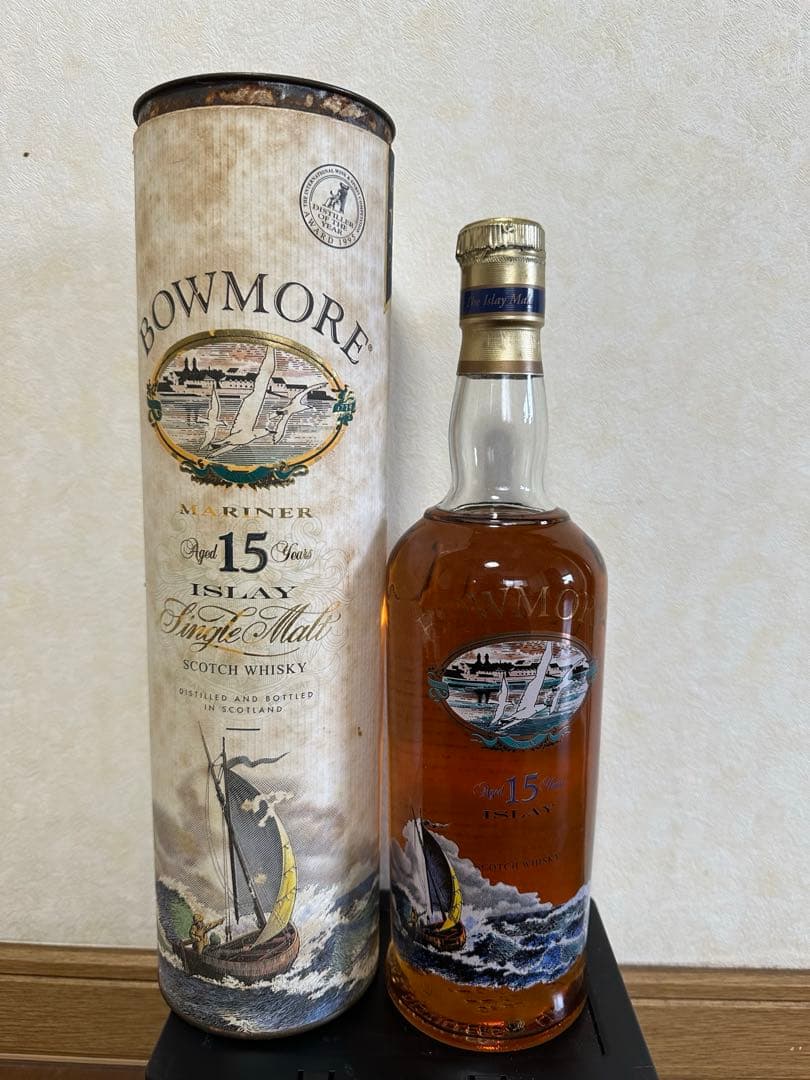 BOWMORE 15年 シングルモルトウイスキー　43度 750ml