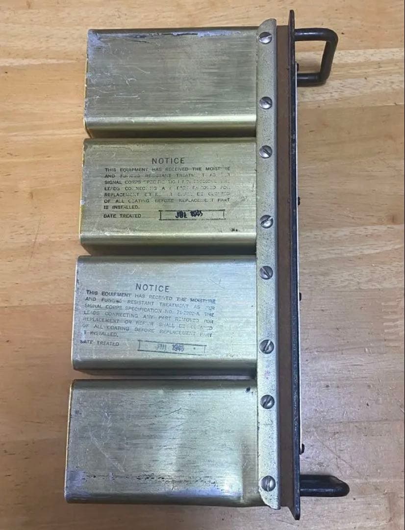 希少　アメリカ　national radio HRO コイルセット　動作未確認