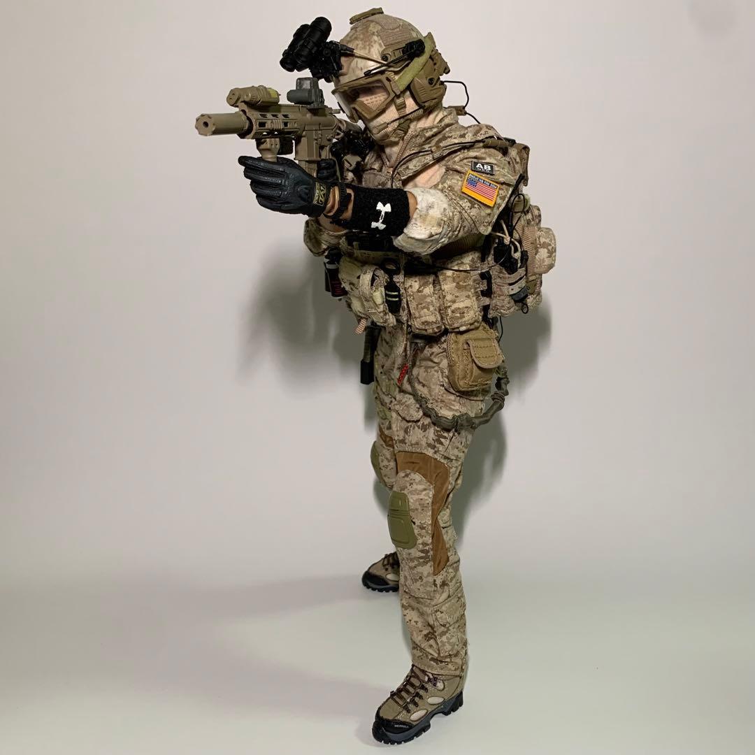 ユ*読様 1/6カスタムフィギュア　アメリカ海軍特殊戦開発グループ　シールチーム