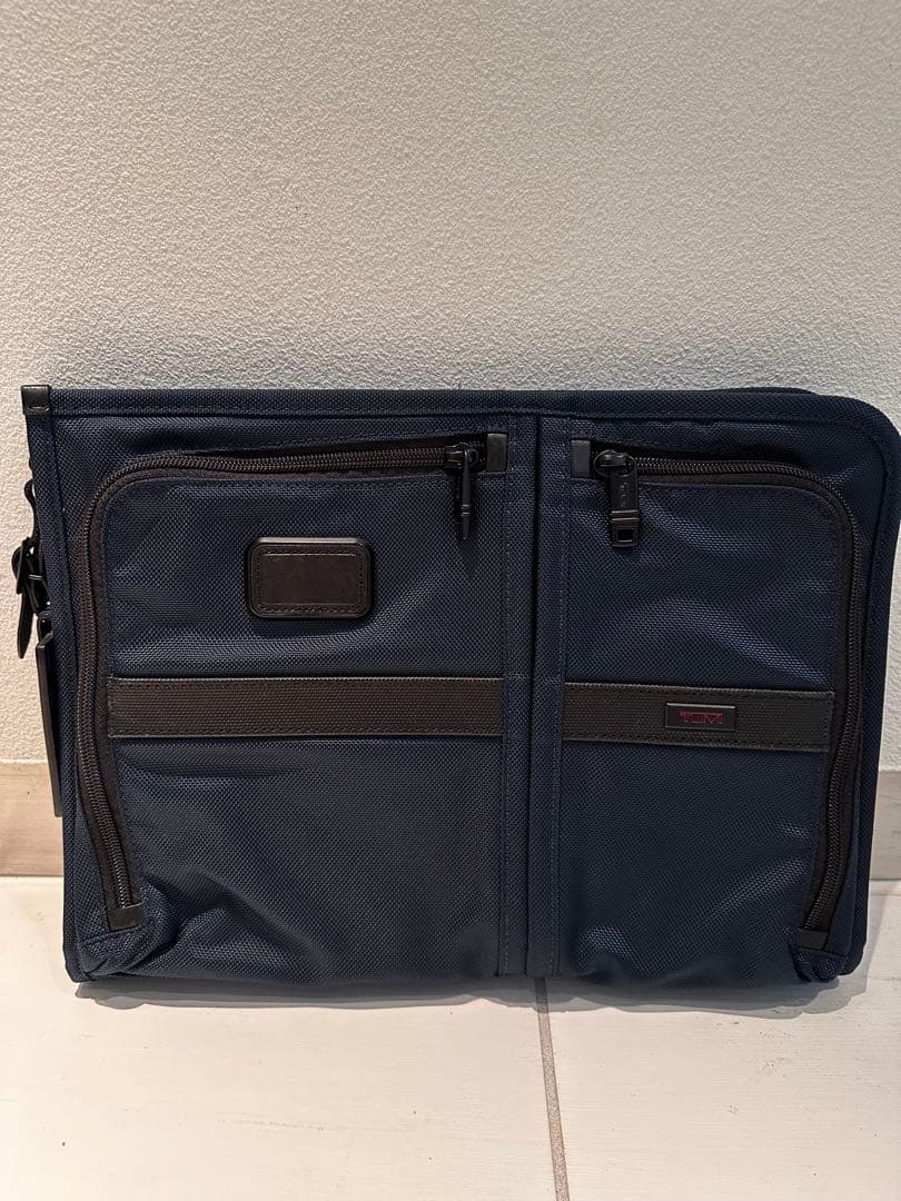 TUMI ネイビー ビジネスバッグ クラッチバッグ