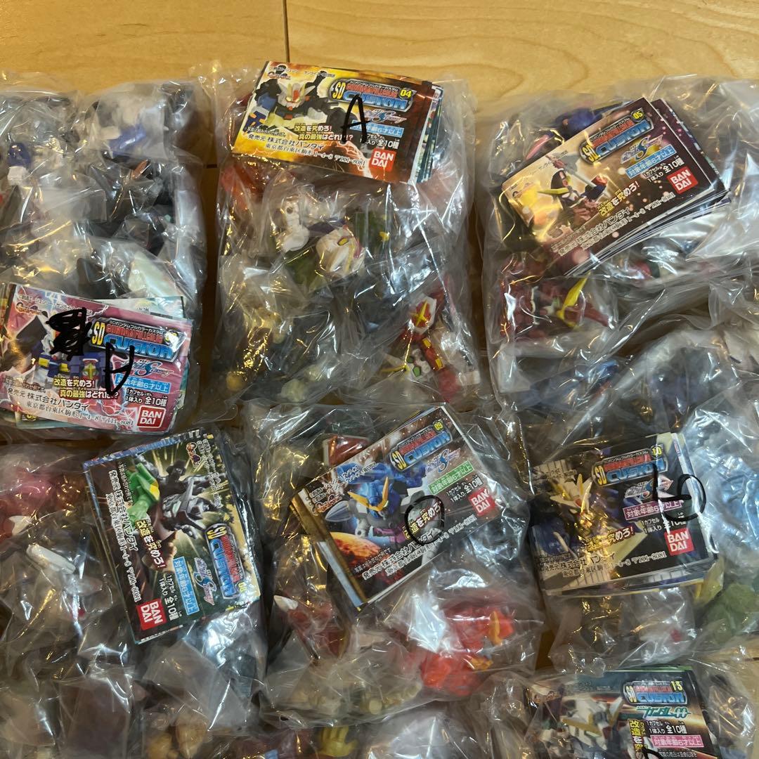 バンダイ SDガンダムフルカラーカスタムフィギュア セット 未開封