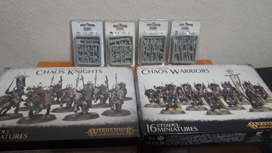 warhammer slave to darkness set 未組有 ジャンク
