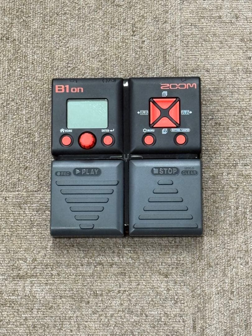 【美品】ZOOM B1on ベース用 マルチエフェクター 純正品
