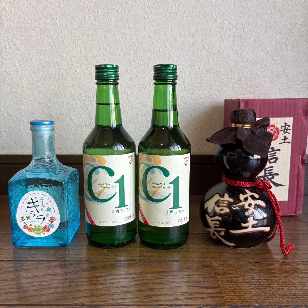 未開封 焼酎 日本酒 ワイン セット まとめ売り 百年の孤独 黒霧島 他