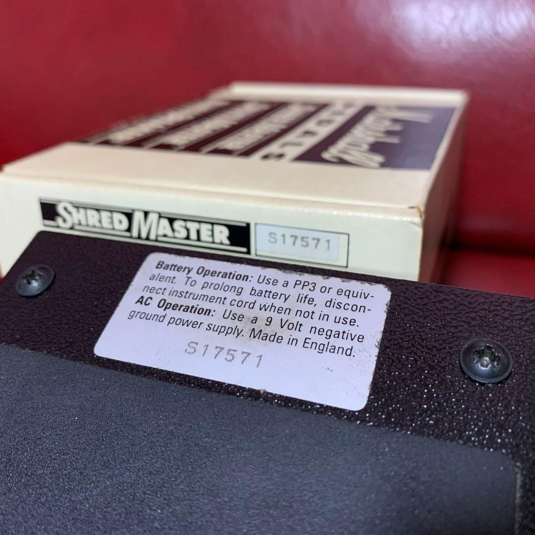 ★希少 美品★ ビンテージ Marshall Shred Master 本箱付き