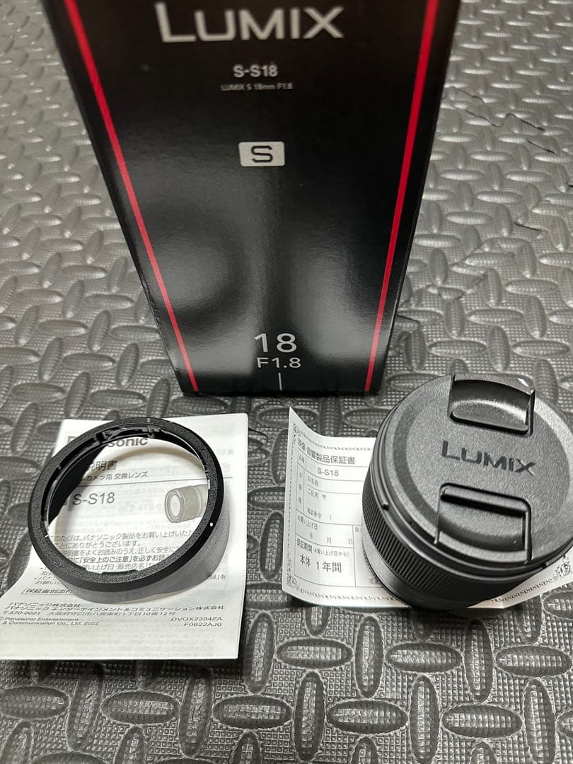 LUMIX S-S18 18mm F1.8 レンズ最終値下げ