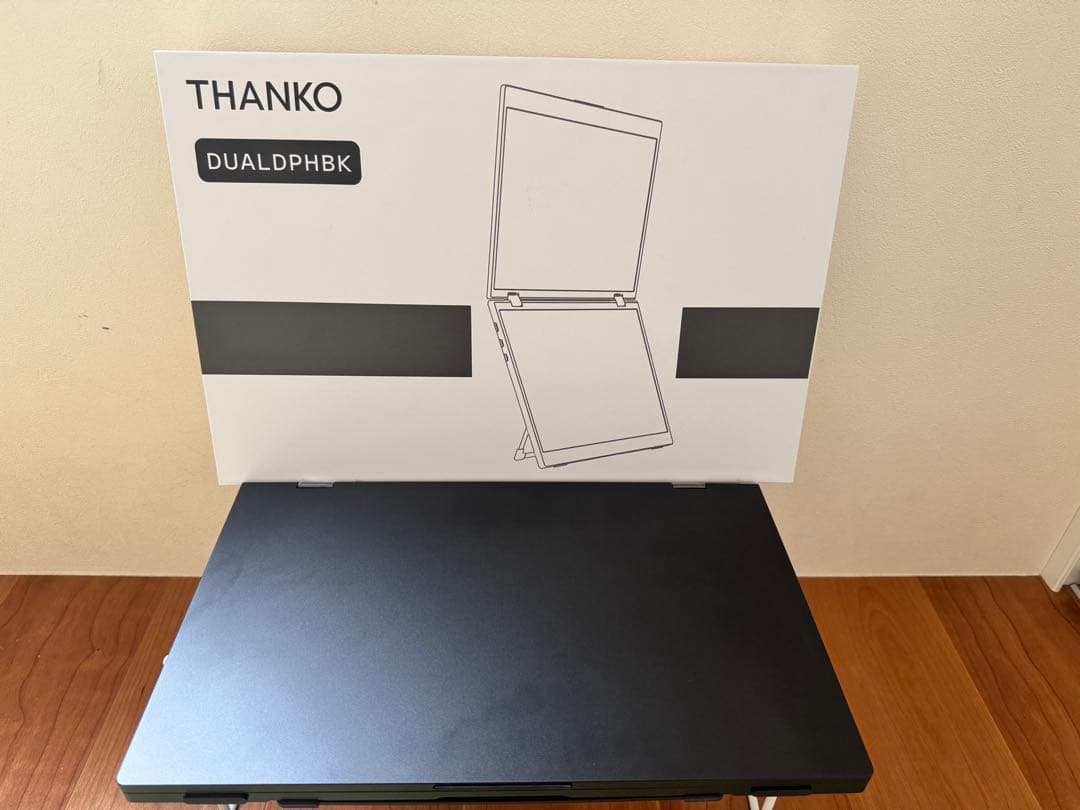 THANKO 2画面 15.6インチ デュアル ポータブルモニター