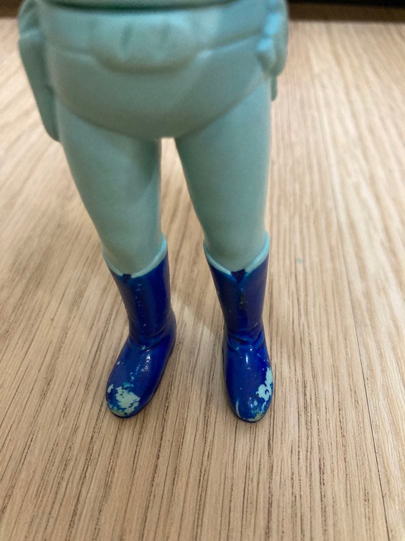 当時物　希少　イナズマン ソフビ ブルマァク