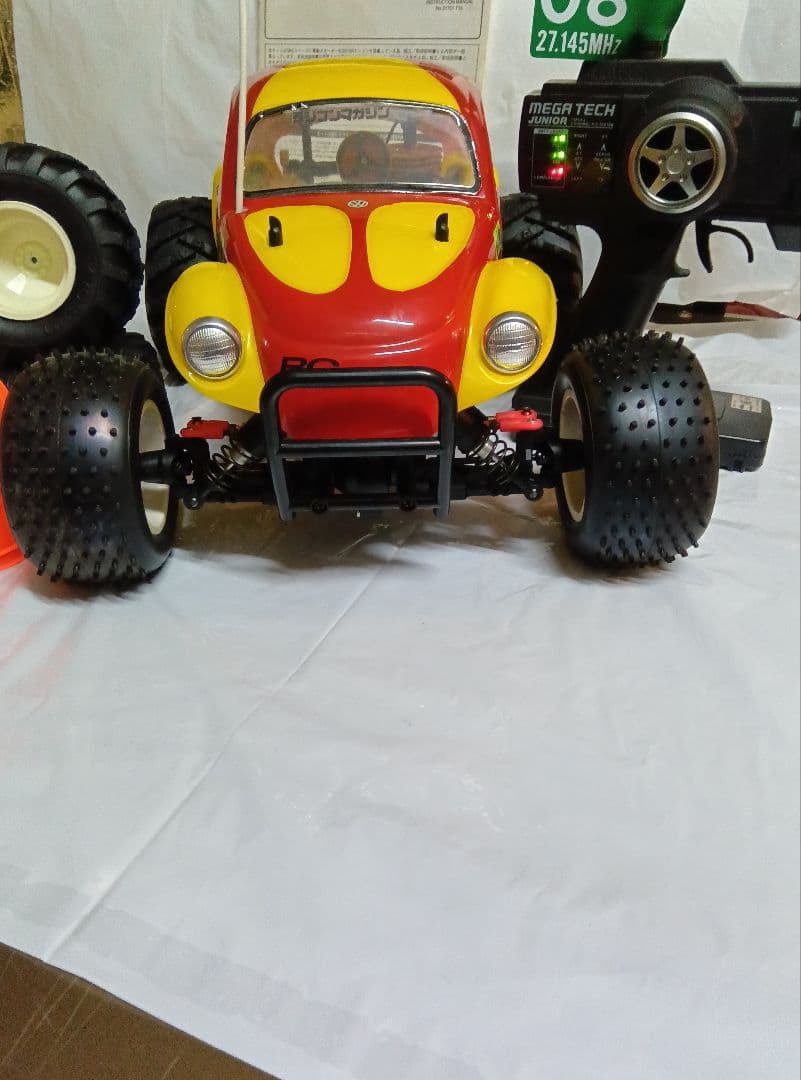 京商ラジコン　フィールド　バハ　ビートル　エンジンカー　フタバプロ付きセット