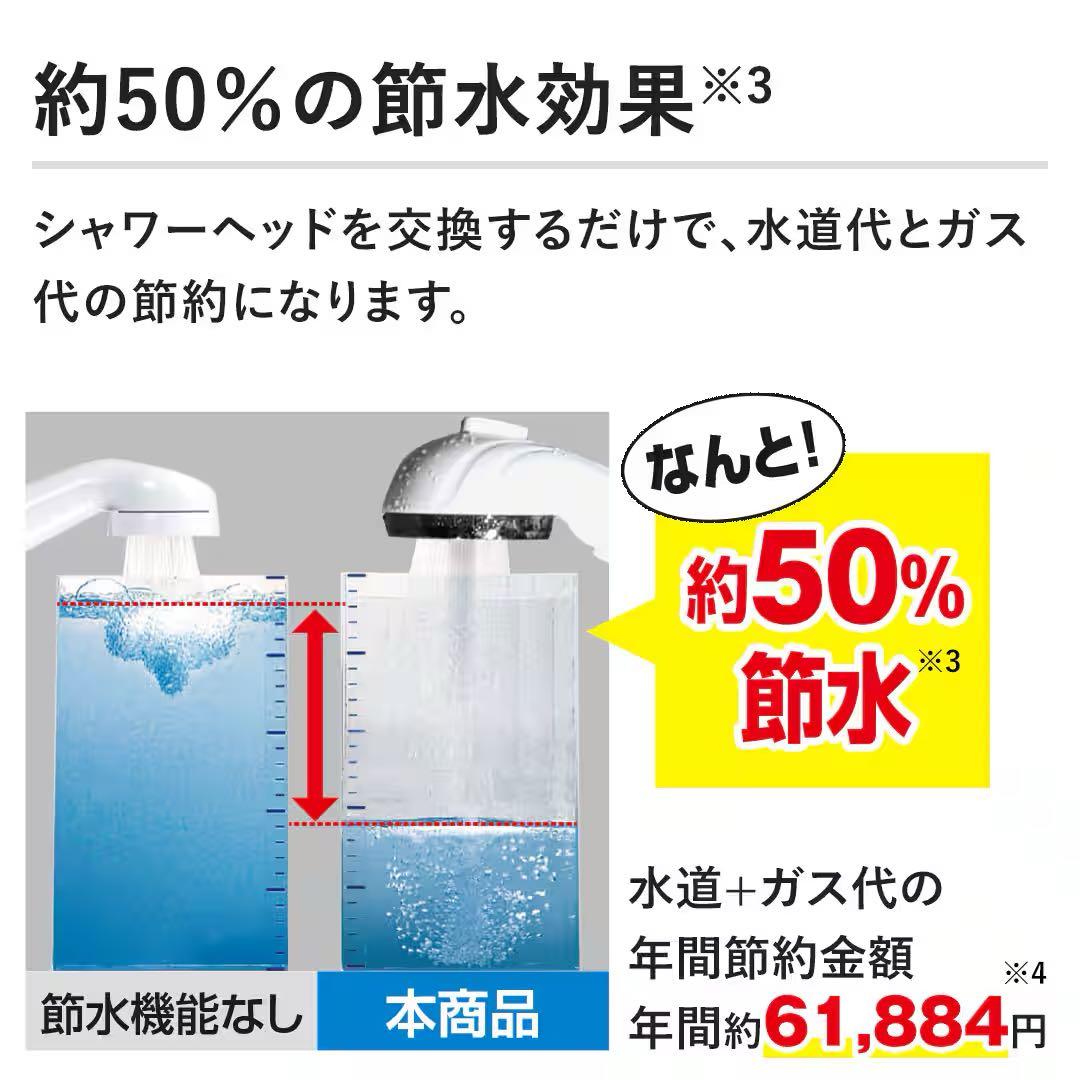 【新品未開封】ウルトラファインバブルシャワーヘッド節水　美容