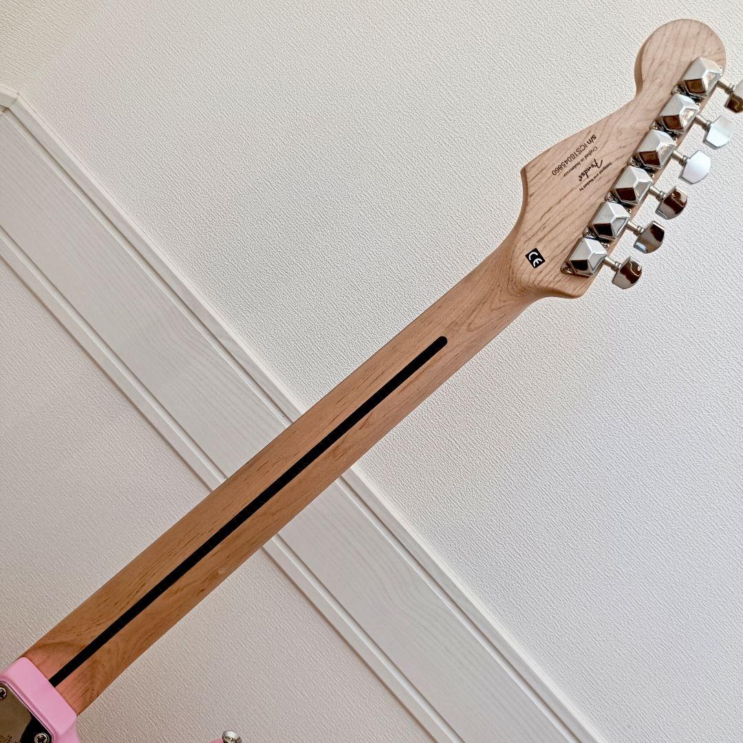 美品 ｜Squier ストラトキャスター ピンク ｜メンテ済
