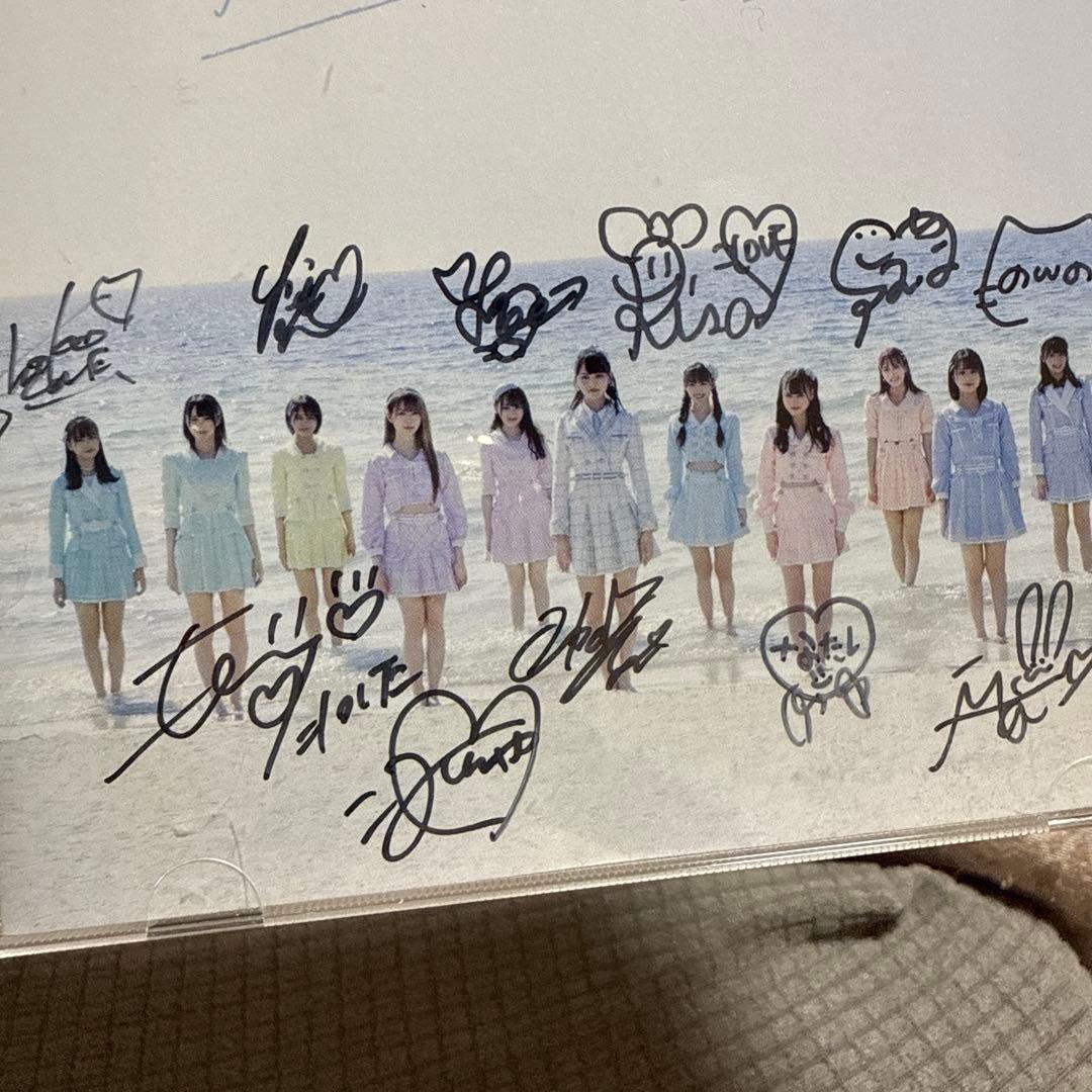 サイン入り　CD イコラブ　＝LOVE 佐々木舞香　野口衣織　齋藤樹愛羅