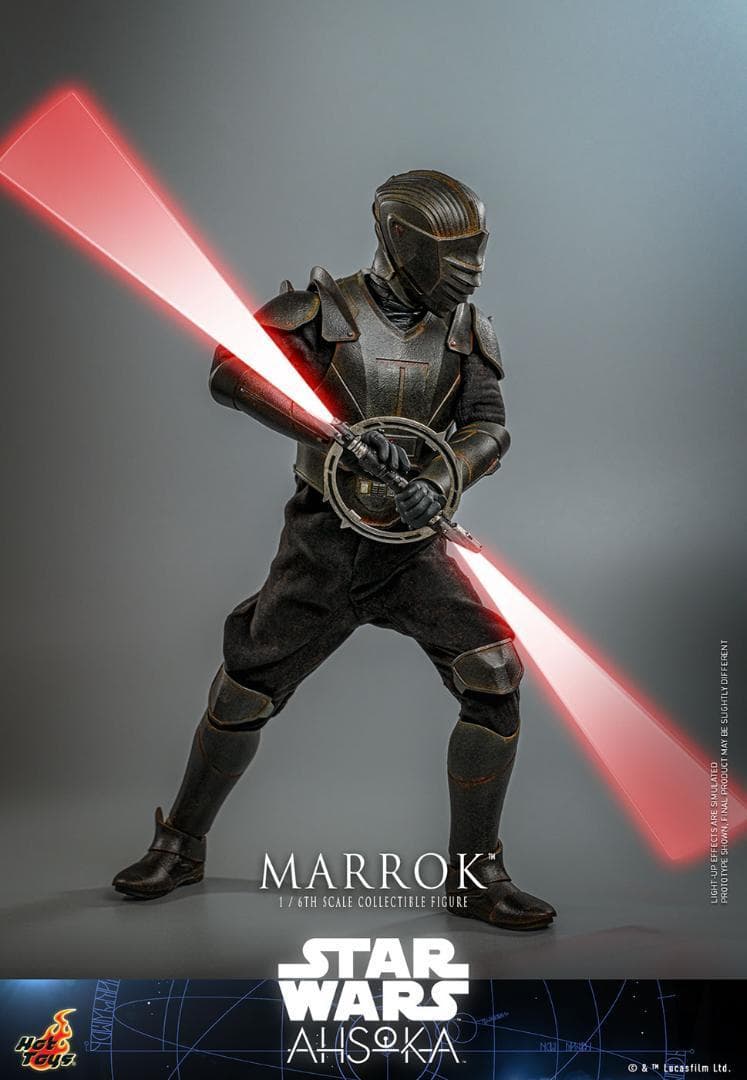 ホットトイズ 1/6 スター・ウォーズ：アソーカ マロック 新品 TMS117