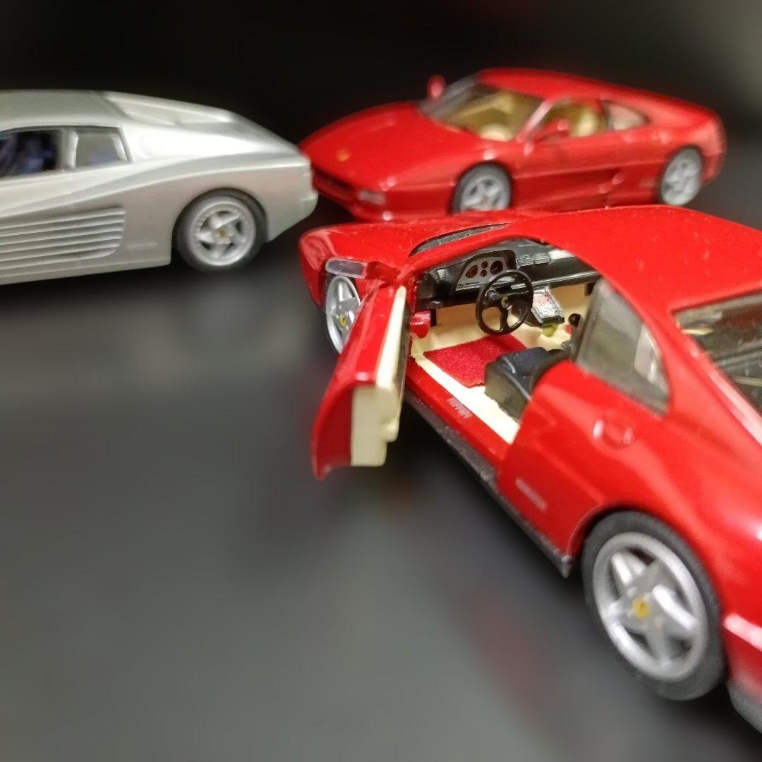 【値下げ】フェラーリ 348TB・F355・512M　1/43　3台セット
