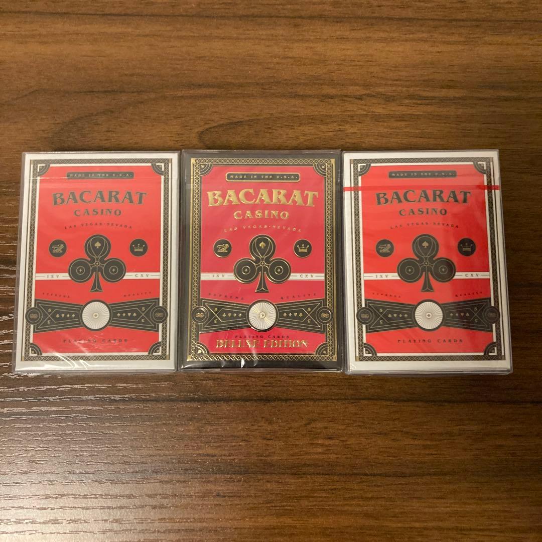 トランプ GEMINI Bacarat Casino set