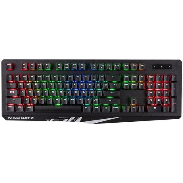 Mad Catz■S.T.R.I.K.E 4 メカニカルキーボード 英語配列 黒