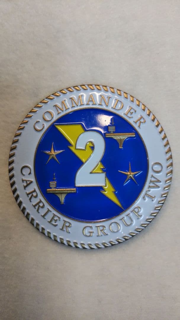 米海軍　第2空母打撃群司令官（少将）チャレンジ