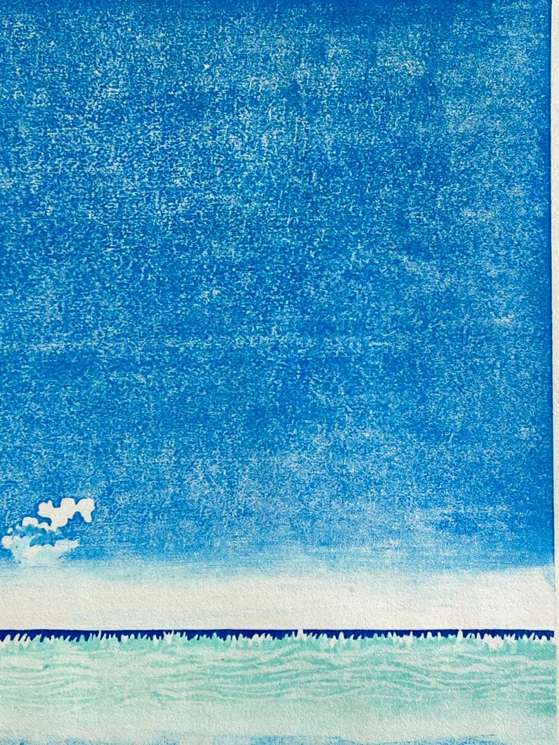 #『Southern blue 』　カノコダカラ貝