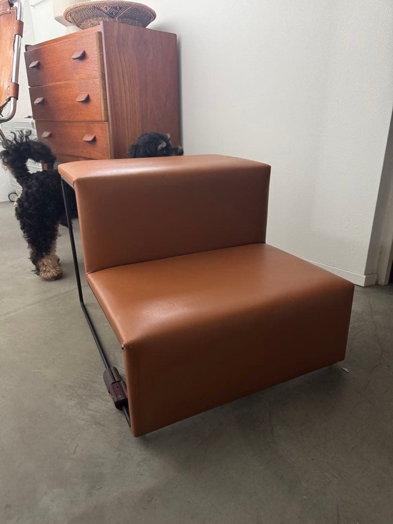 small stuff for pet Dig Step ビーガンレザー犬用階段