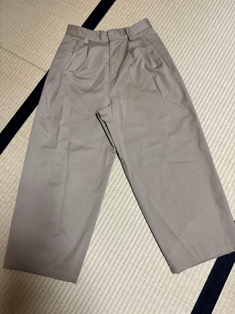 F/CE ワイドパンツ　ウールパンツ　Mサイズ