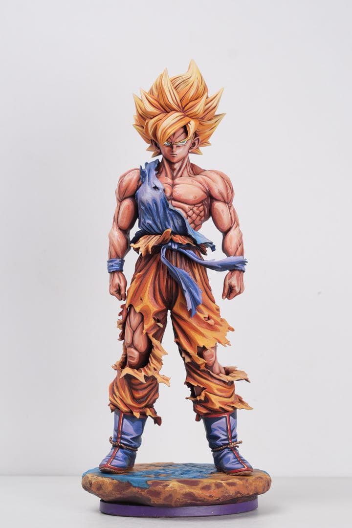 ドラゴンボール　SMSP 孫悟空　2次元　リペイント　フィギュア