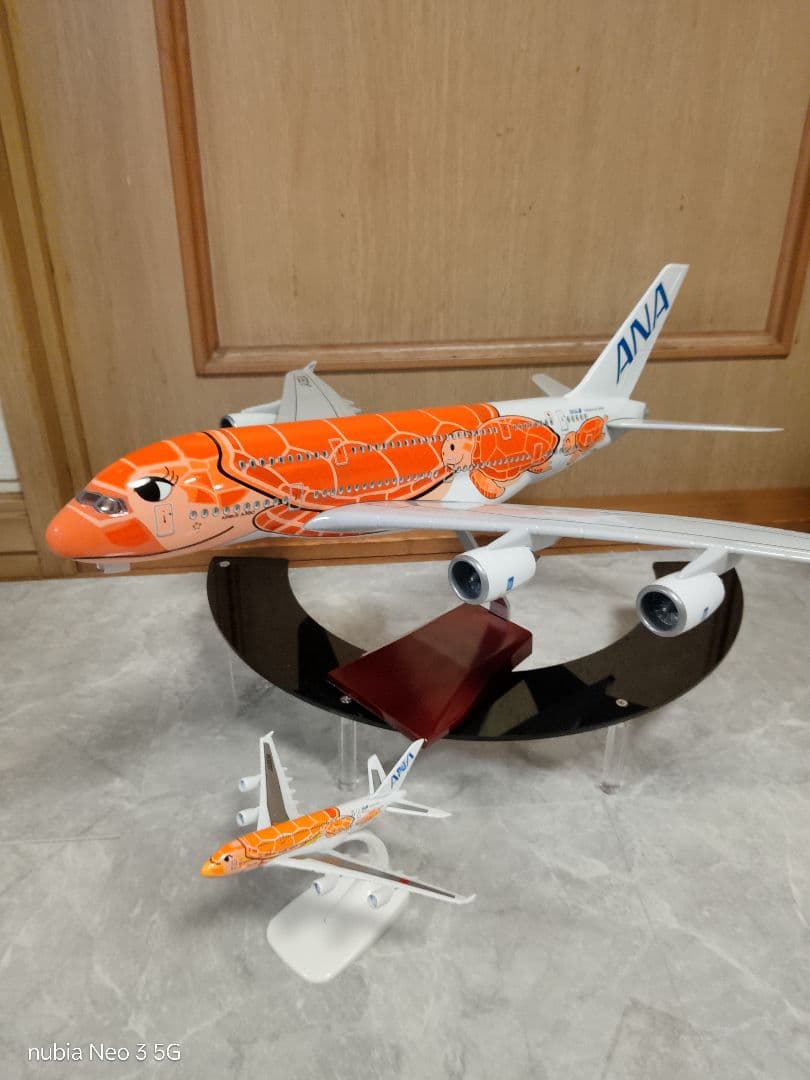 07/21...エアバスa380 フライングホヌ／1/150約50cm