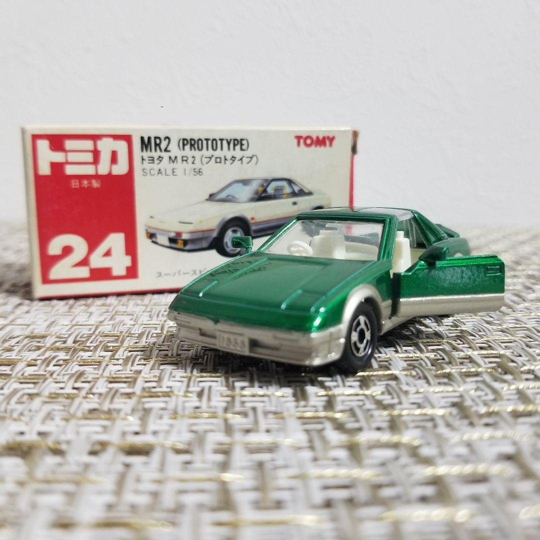 【激レア】 トミカ　赤箱　No.24 トヨタ MR2 （プロトタイプ）　日本製