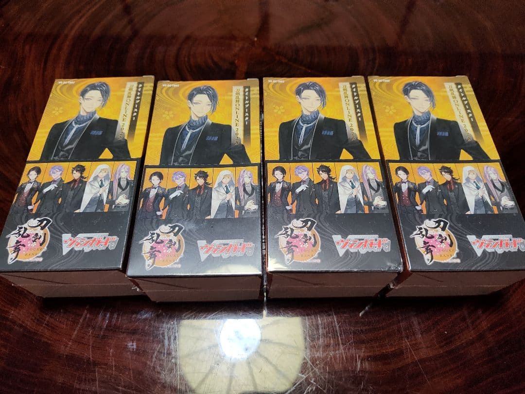 ヴァンガード 刀剣乱舞ONLINE2025 タイトルブースター 未開封4box