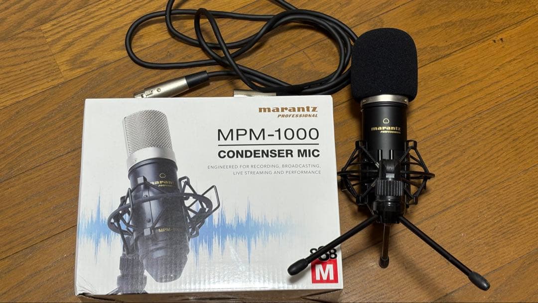 YAMAHA AG03 MK2（マランツMPM-1000マイク付）