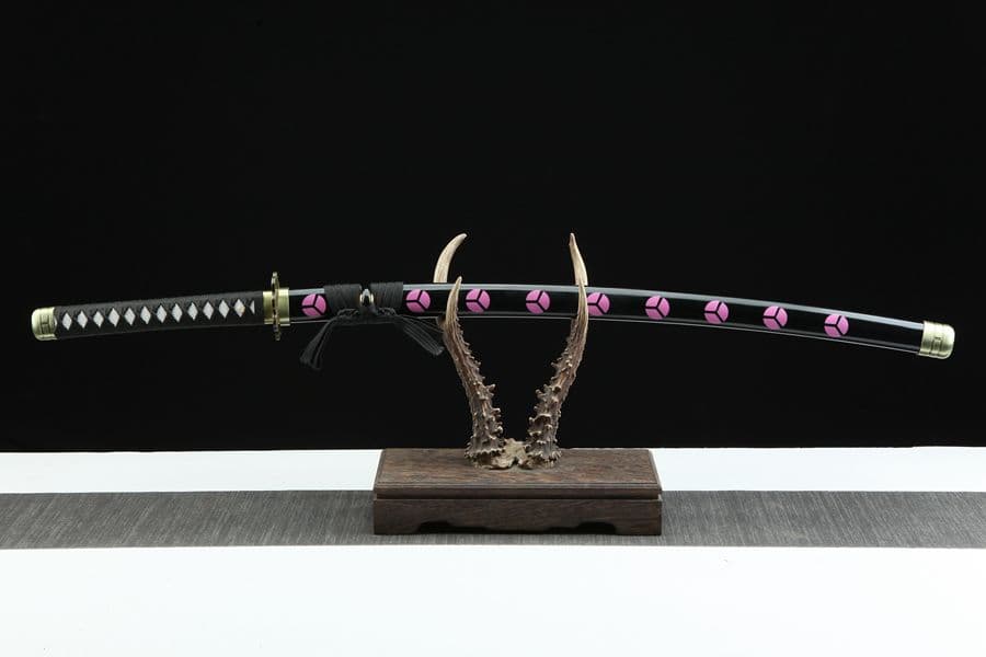【海賊王】【黒刀秋水】 武具　刀装具　日本刀　模造刀 居合刀