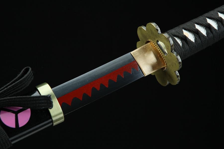 【海賊王】【黒刀秋水】 武具　刀装具　日本刀　模造刀 居合刀