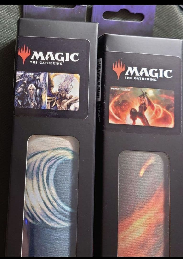 mtg 超稀少 公式サプライ セフィロス クラウド プレイマット 2個セット