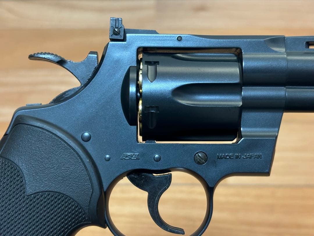 東京マルイ コルト パイソン .357マグナム 4インチ 絶版 ASGK刻印有り