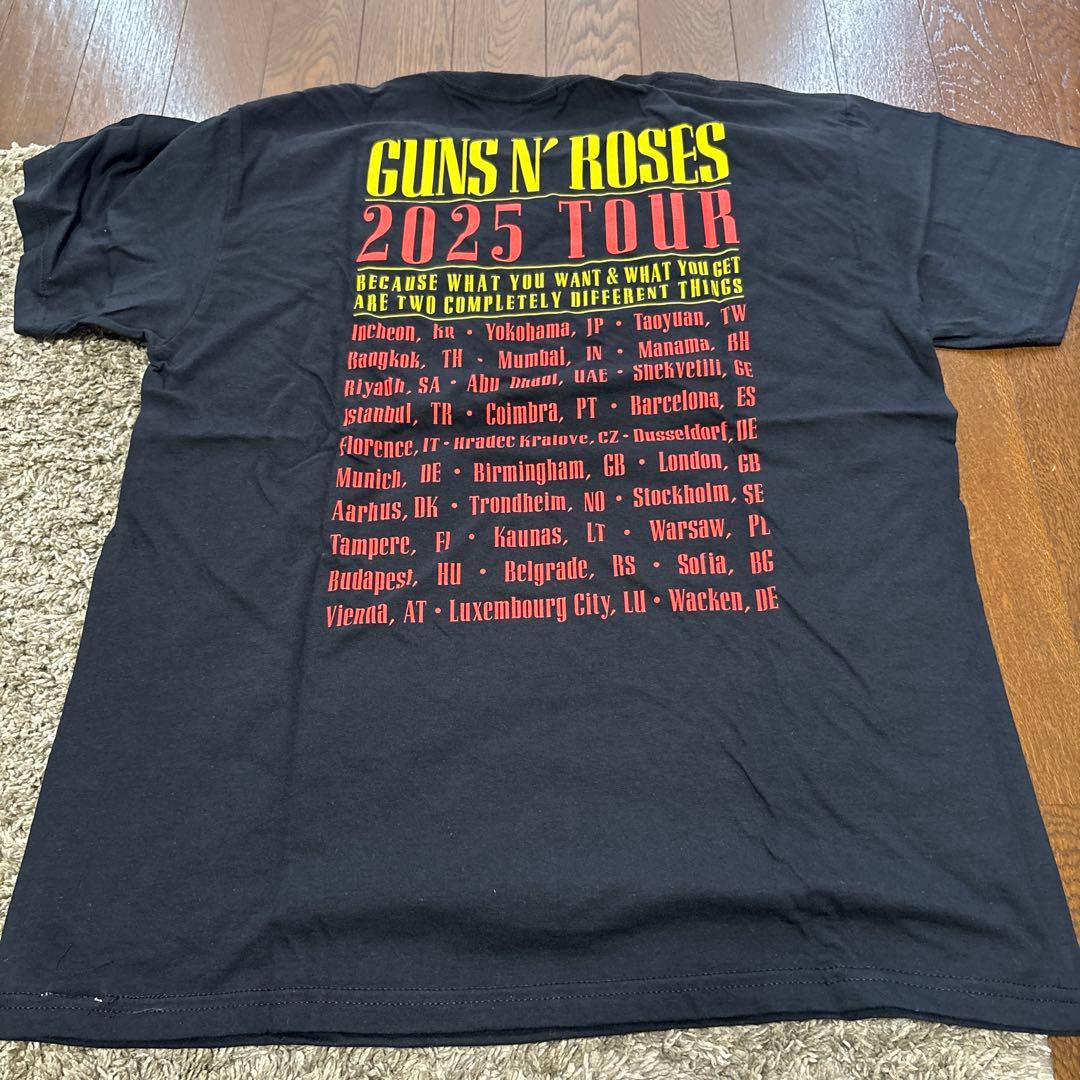 ガンズアンドローゼズ　Tシャツ Ｌサイズ