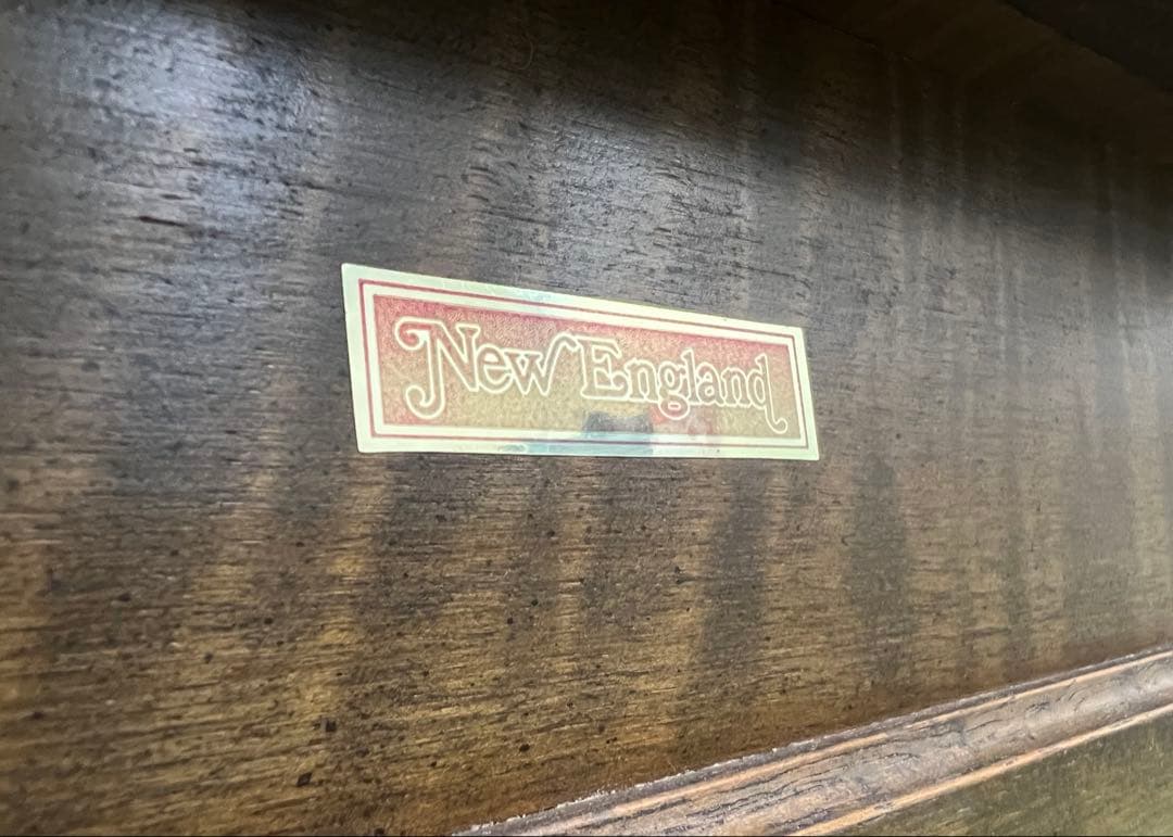 【最高級ライン】コスガ家具 New England 矢羽根貼り センターテーブル