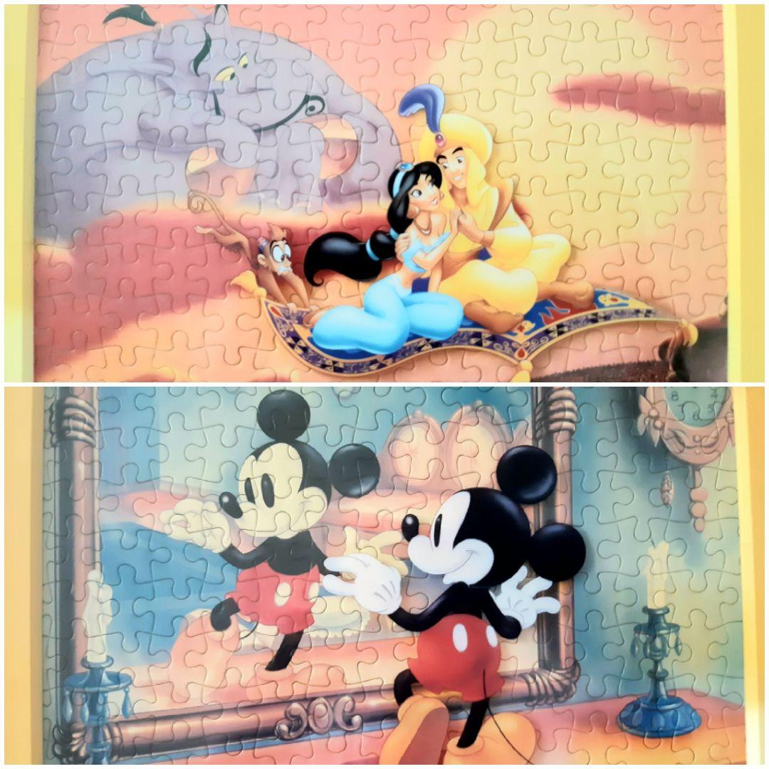 ★ 4枚セット ディズニー ジグソーパズル 完成品 ★