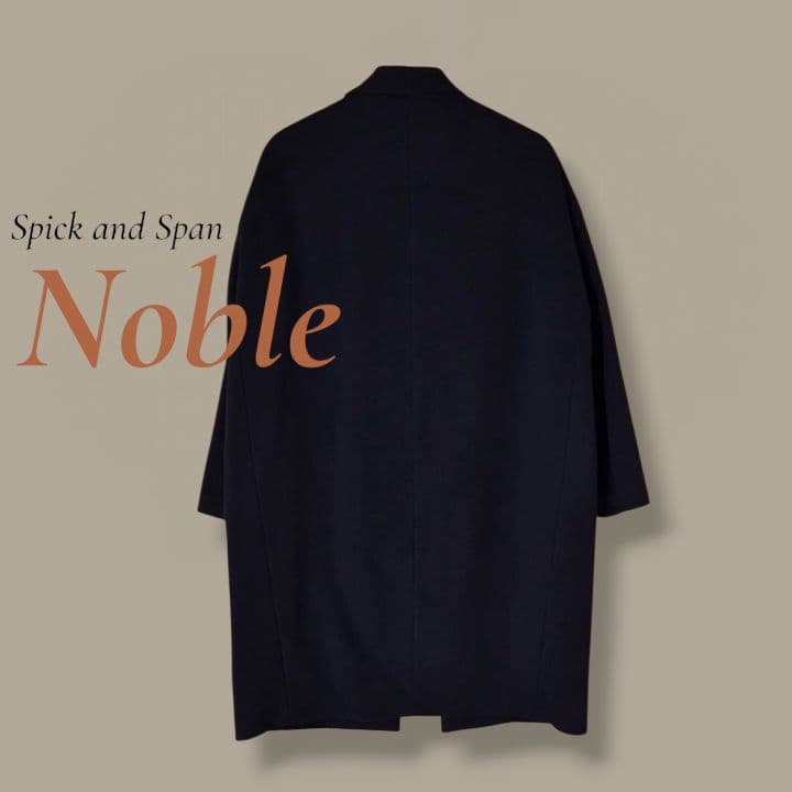 【Noble】Wコクーンチェスターコート