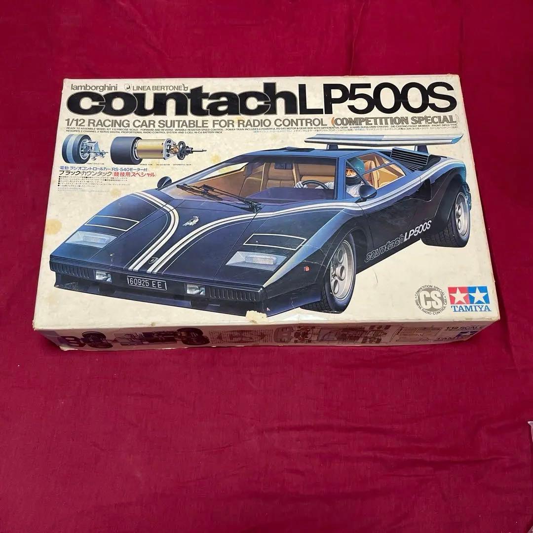タミヤ　ブラックカウンタック LP500S 1/12 ラジコンカーキット