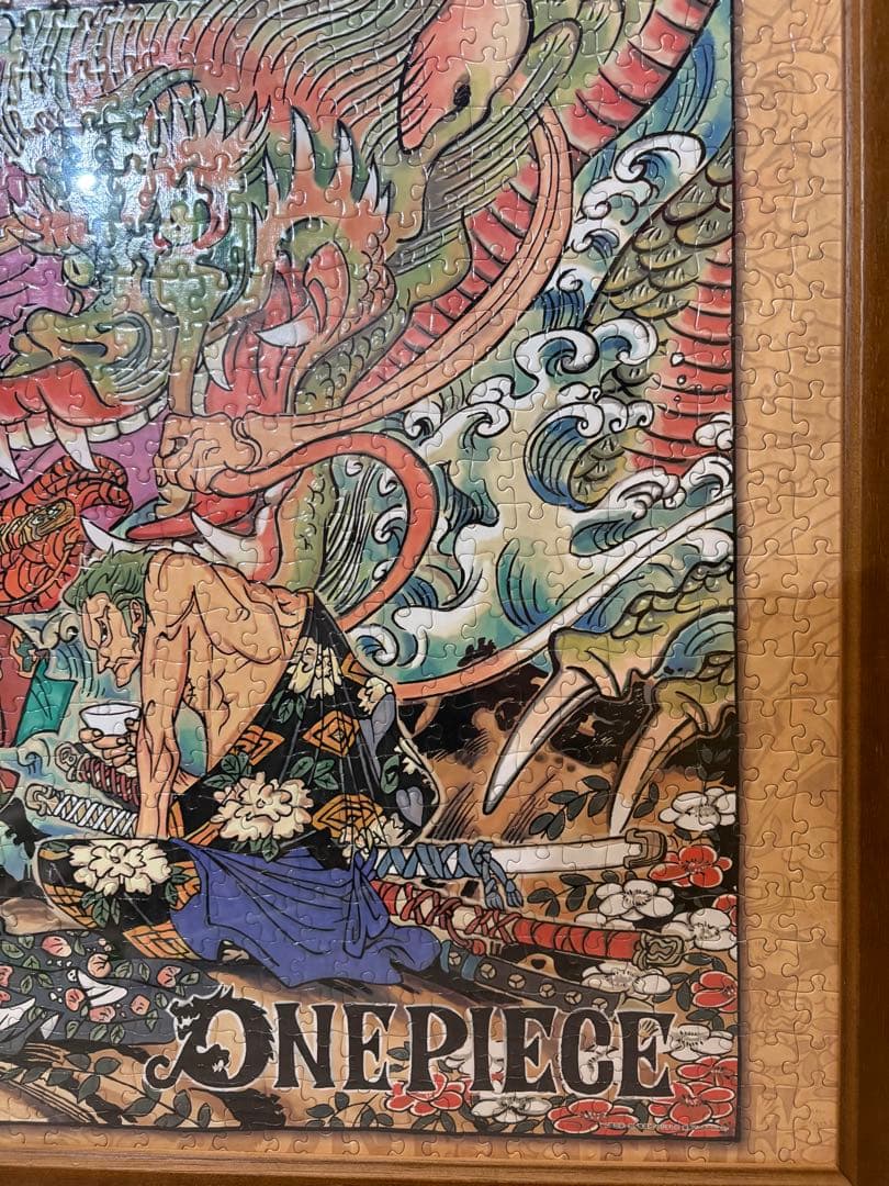 ONE PIECE 歌舞伎　限定　稀少品　和風アートジグソーパズル　Japan