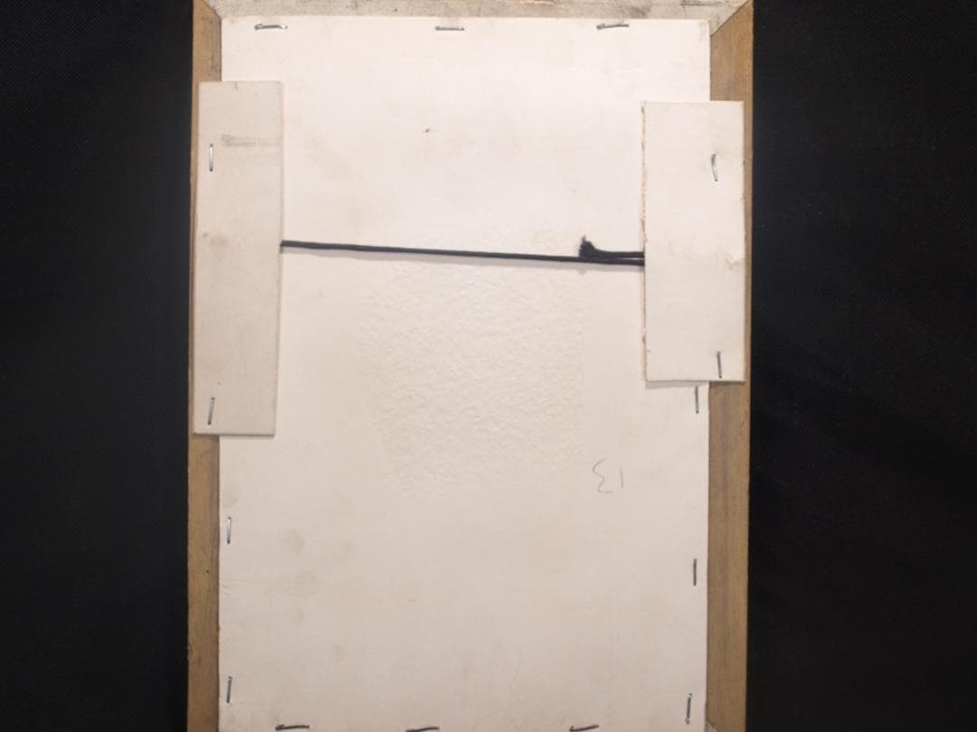 骨董市　掘り出し品中国　敦煌莫高窟壁画 人物像 発掘品 AK1796B8-3