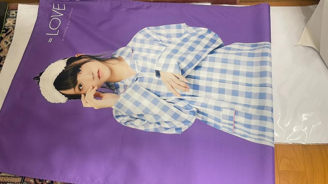 ＝LOVE　イコラブ 　野口衣織　等身大タペストリー　角川コラボa　24時間価格
