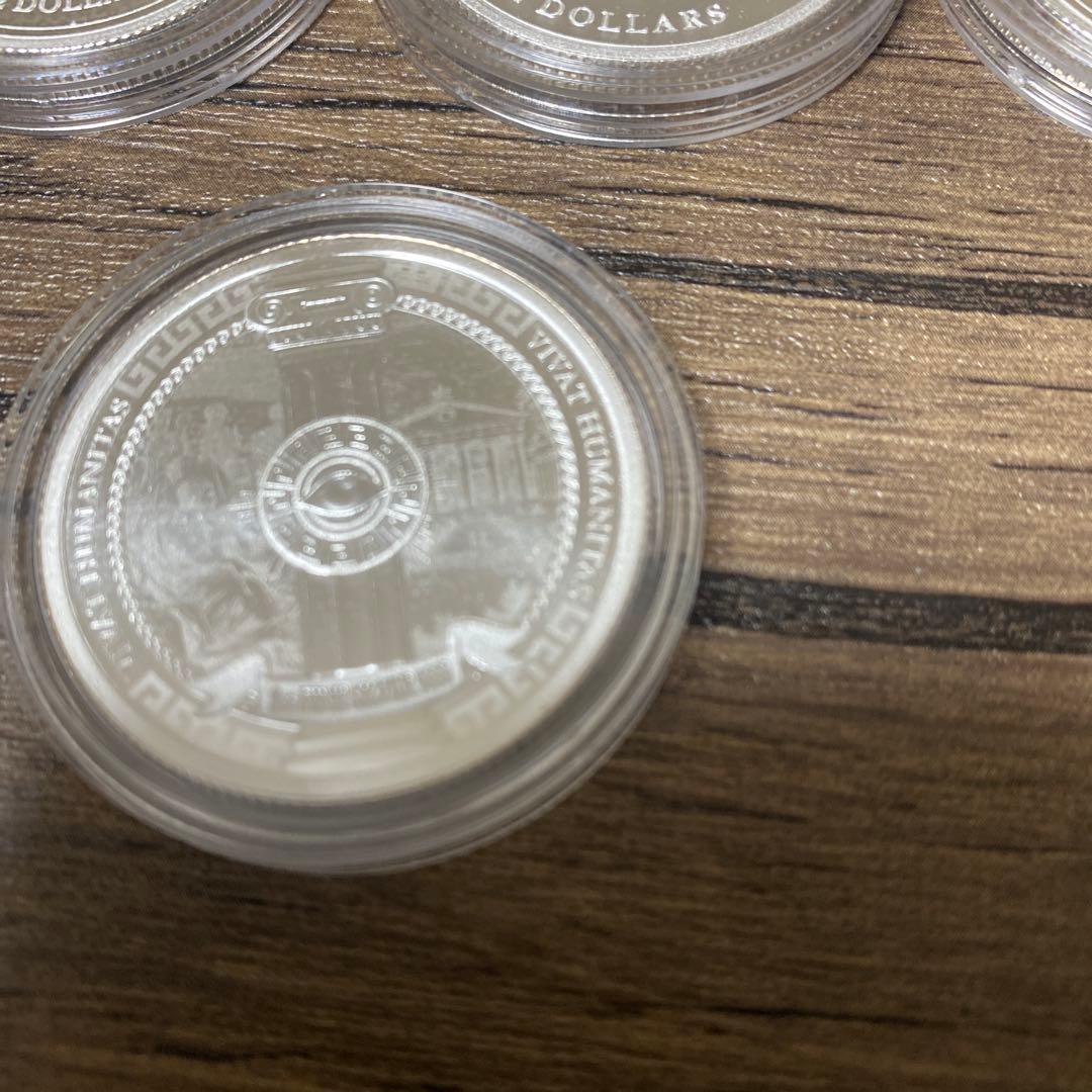 純銀　1オンス 5枚セット NIUE銀貨