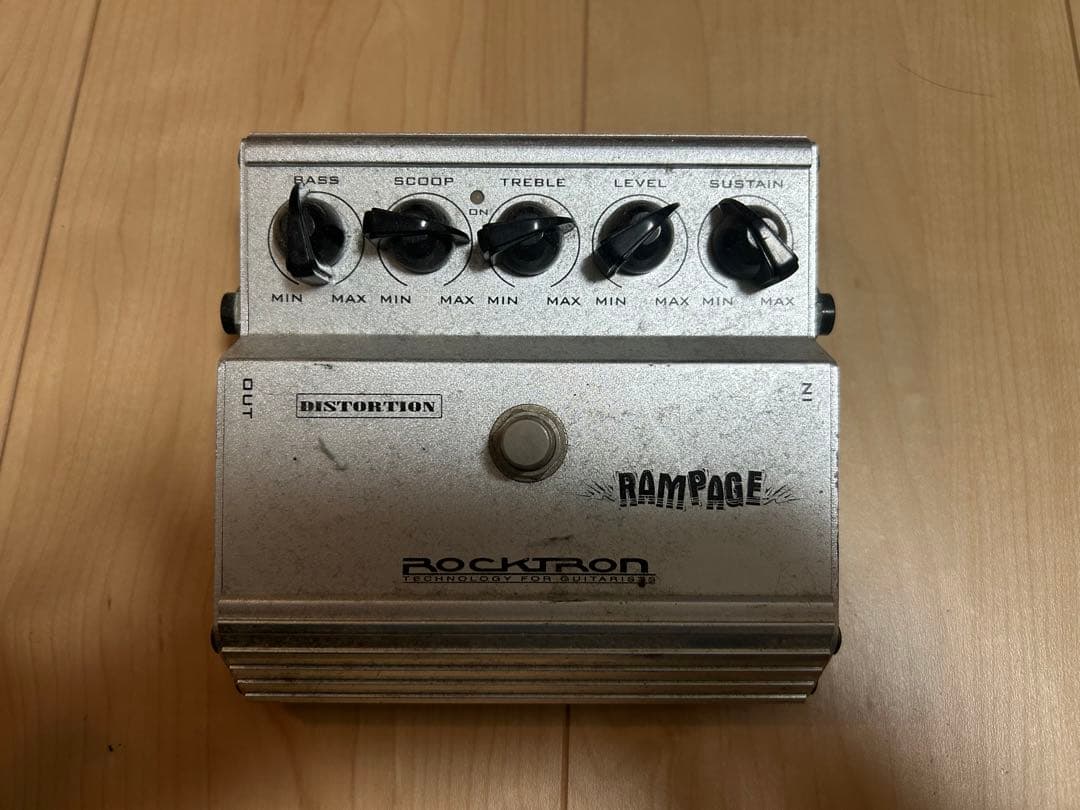 ROCKTRON RAMPAGE ディストーションペダル