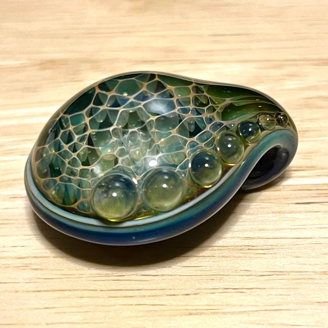 宇宙ガラス　ネックレス　4点セット