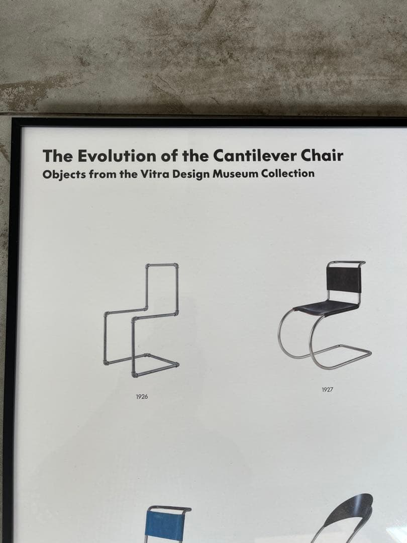 Vitra 非売品ポスター フレーム付き